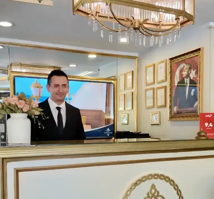 Lobi ve resepsiyon | Hotel Emirhan Palace