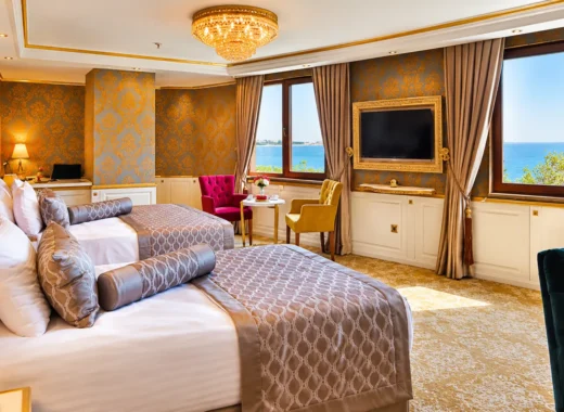 Deniz manzaralı Junior Suite | Hotel Emirhan Palace